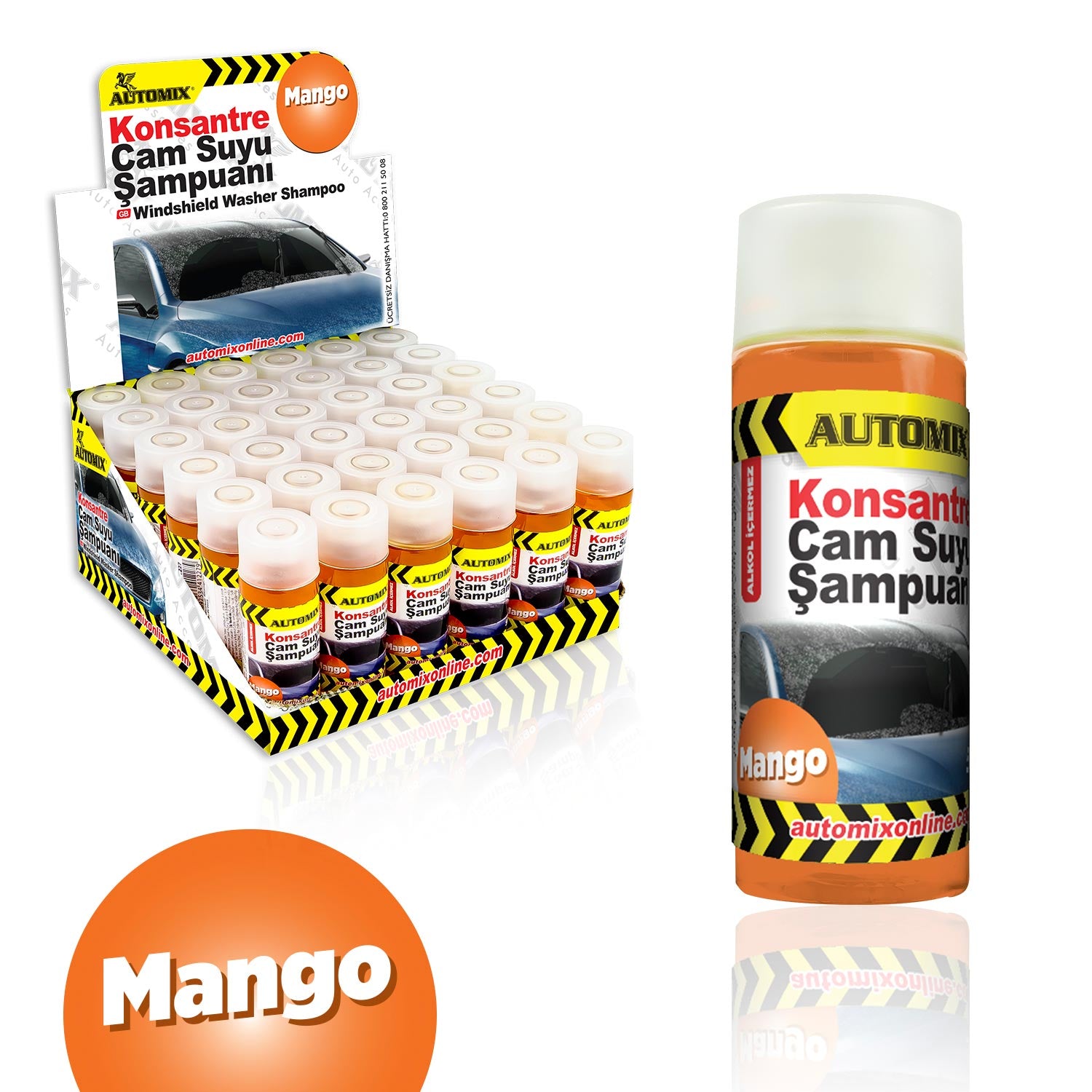 Cam Suyu Şampuanı - MANGO 50 ML